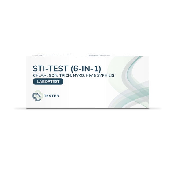6-in-1 STI-Test (Frau) 1 St