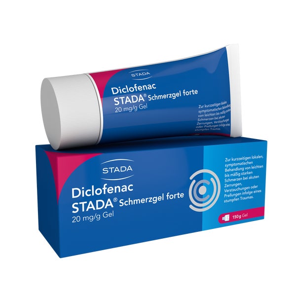Diclofenac Stada Schmerzgel forte 20 mg/ 150 g