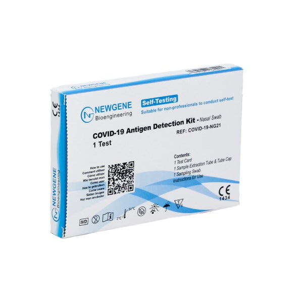 10 x NEWGENE nasaler Antigen Laienschnelltest (1er VPE) 10 St