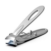 FVION Nagelknipser für dicke Nägel & eingewachsene Zehennägel, Edelstahl, Silber