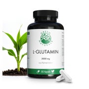 Produktabbildung: Green Naturals L-glutamin 3000 Mg Vegan Kapseln 180 St