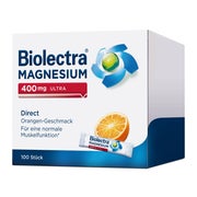 Produktabbildung: Biolectra® MAGNESIUM 400 mg ULTRA Direct 100 St