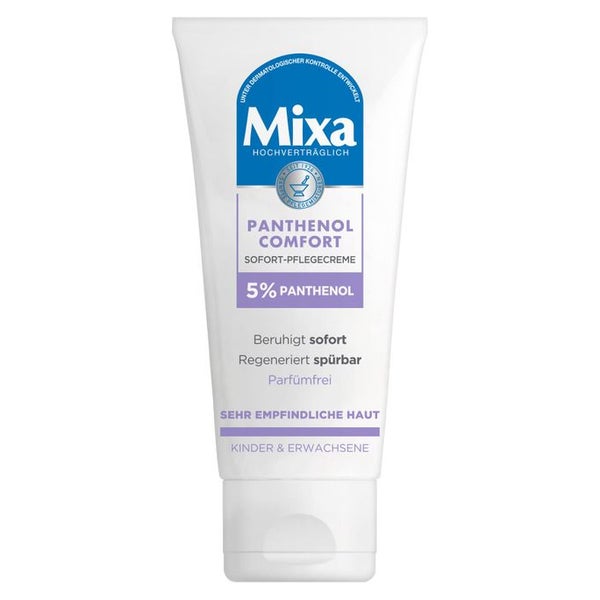Mixa Sofort Pflegecreme für empfindliche und irritierte Haut, Wundheilcreme gegen Rötungen 50 ml