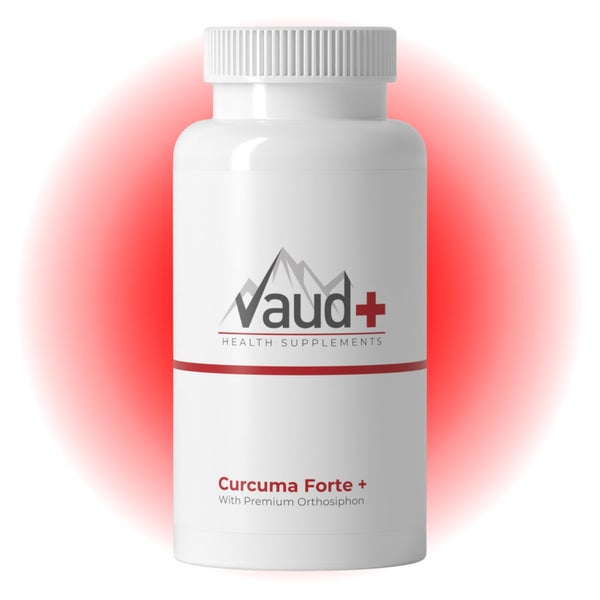 Vaud Curcuma Forte - 600 mg Kurkuma Kapseln - Für flexible Gelenke & Bewegung 90 St