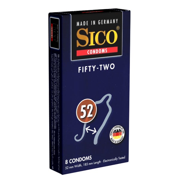 Size «Fifty-Two» Kondome nach Maß, Größe L (52mm) (8 Kondome) 8 St