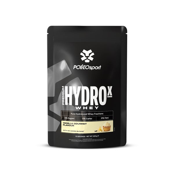 Polleo Premium HydroX Whey, 454 g, Vanilla Gourmet 454 g