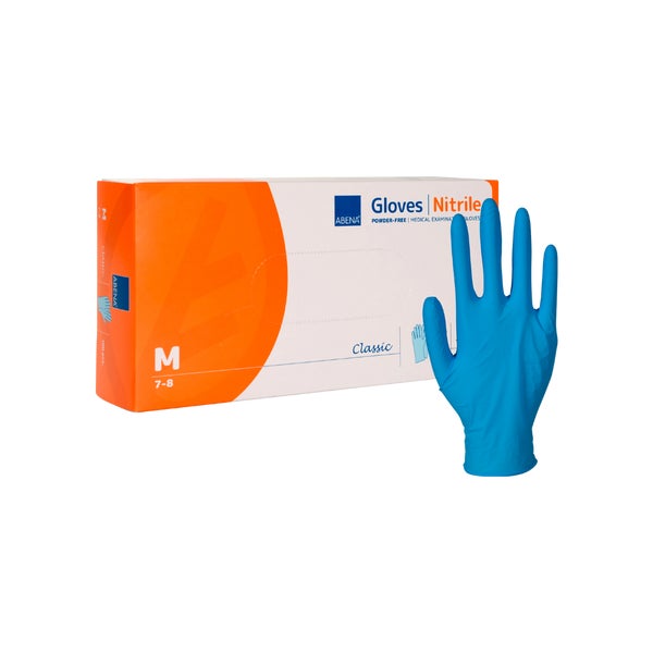 Abena Classic Nitril Unt.Hands.unste.pf 10X100 St
