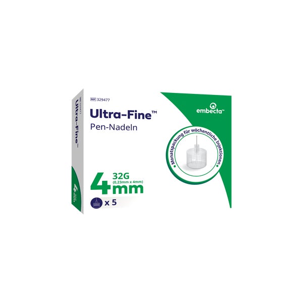 Ultra-fine Pen-nadel 4 Mm 32 G 5 St