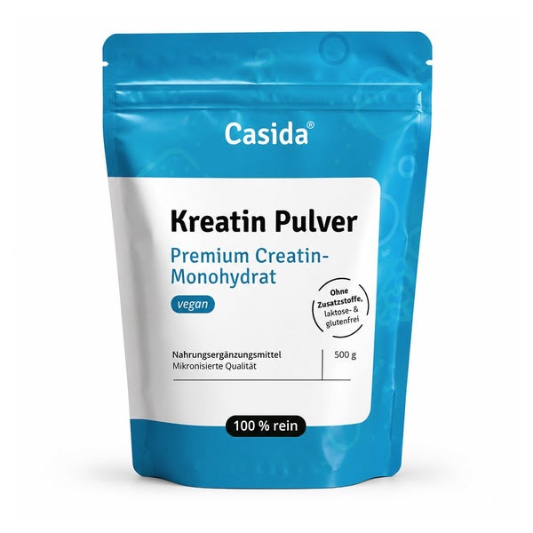 Casida Kreatin Pulver Kreatin-Monohydrat 500 g