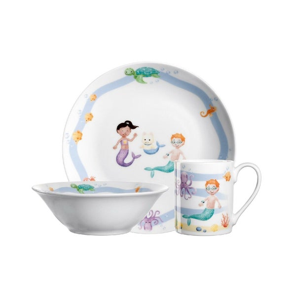 LEONARDO Kindergeschirr "Meer" 3-teilig 1 St