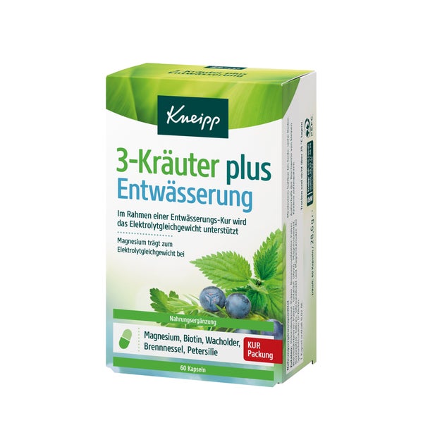 Kneipp 3 Kräuter Entwässerung Spezial 60 St