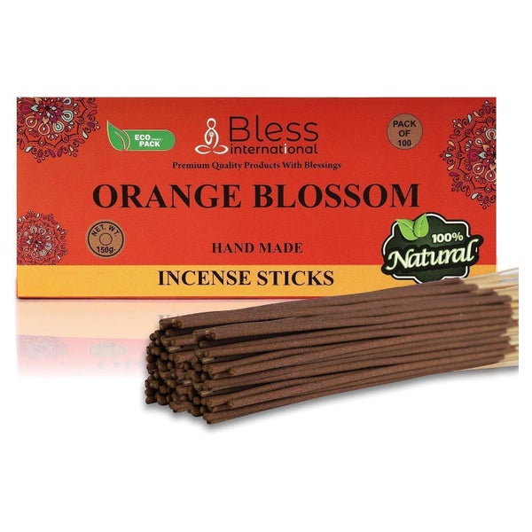 Räucherstäbchen Handgedippt Orange-blossom 100 Sticks (150GM 1 St