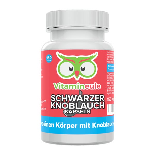 Vitamineule® Schwarzer Knoblauch Kapseln 700 mg (10:1) 122 g