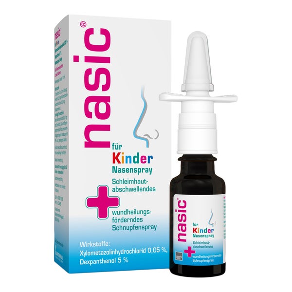 nasic für Kinder Nasenspray 2X10 ml