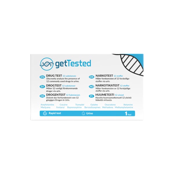 GetTested Drogentest auf 12 Substanzen 1 St