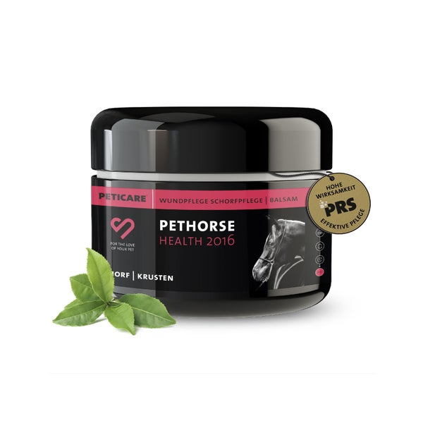 Peticare Anti-Schorf & Wunden Salbe für Pferde, bei Krusten Mauke Raspe 50 ml