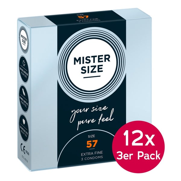 Mister Size Tray 57mm 12x 3 St