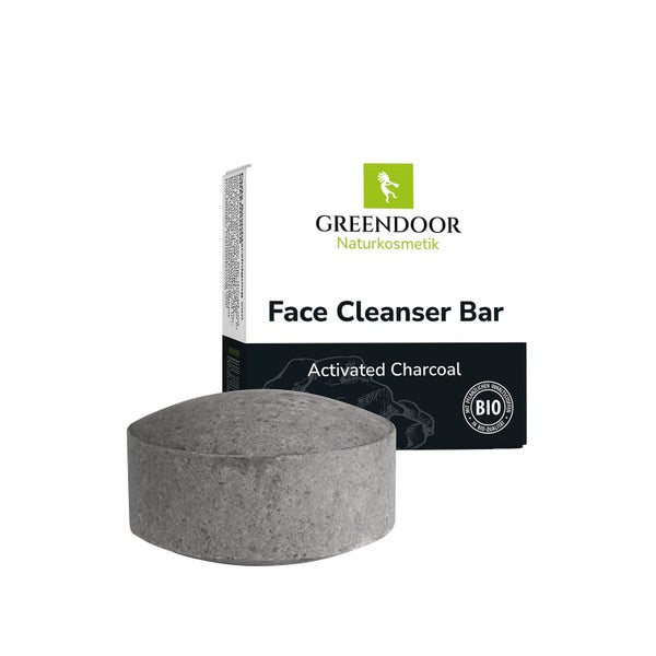 GREENDOOR Face Cleanser Bar  Activated Charcoal 57 g