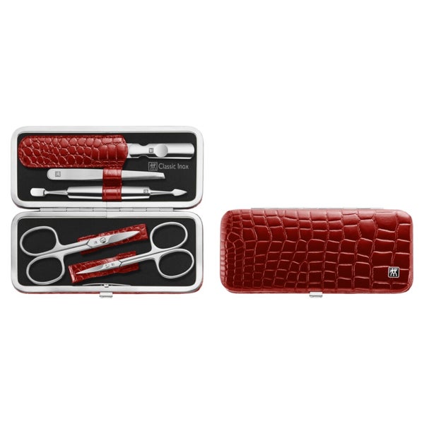 Zwilling Maniküre Pediküre Set 5tlg. mit Nagelschere, Leder Kosmetikprodukte 1 St