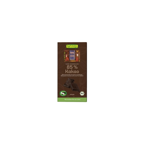 Rapunzel - Bitterschokolade 85% Kakao 100 g