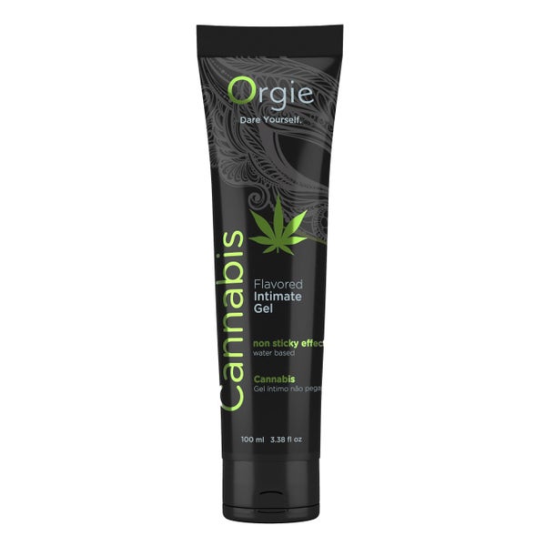 «Cannabis Lube Tube» ergiebiges Gleitgel mit Geschmack (0.1 l) 100 ml