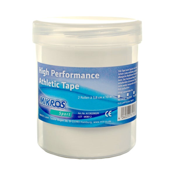 Mikros High Perf. Athletic Tape 3,8cm x 10m (2er Box) 2 St