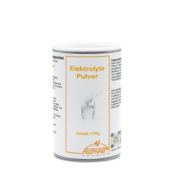 Elektrolyte Pulver Allpharm Premium 170 g