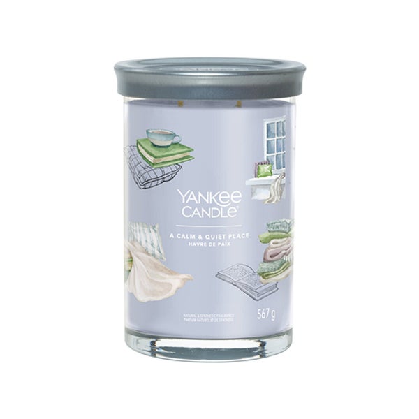Yankee Candle A Calm & Quiet Place Signatur Becher groß 567 g 0,567 kg