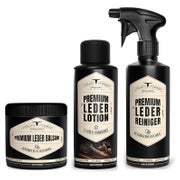 URBAN FOREST Lederpflege 3er Set Reiniger & Balsam 1500 ml