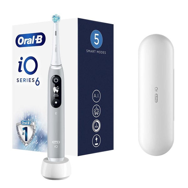 Oral-B iO Series 6 Grey Opal Elektrische Zahnbürste 1 St