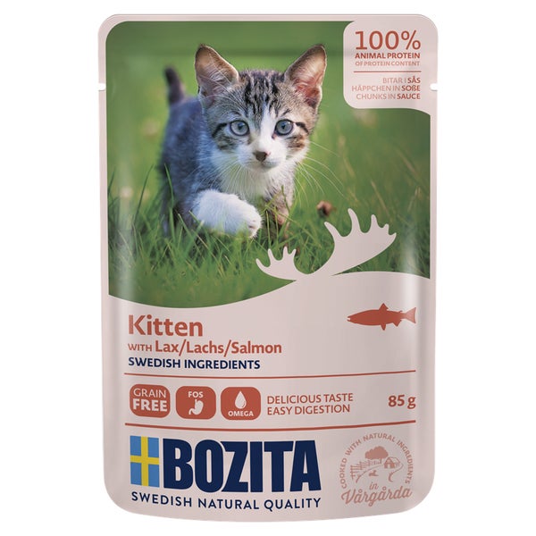 Bozita Cat PB Häppchen in Soße für Kitten 1,02 kg