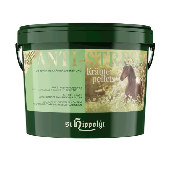 St. Hippolyt Anti-Stress-Kräuterpellets 10 kg