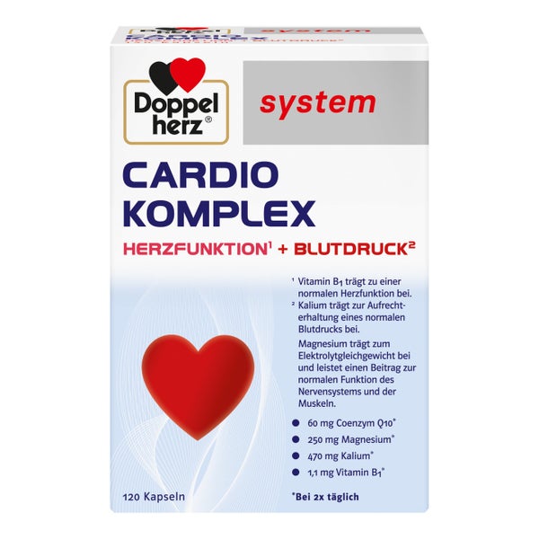 Doppelherz Cardio Komplex System Kapseln 120 St