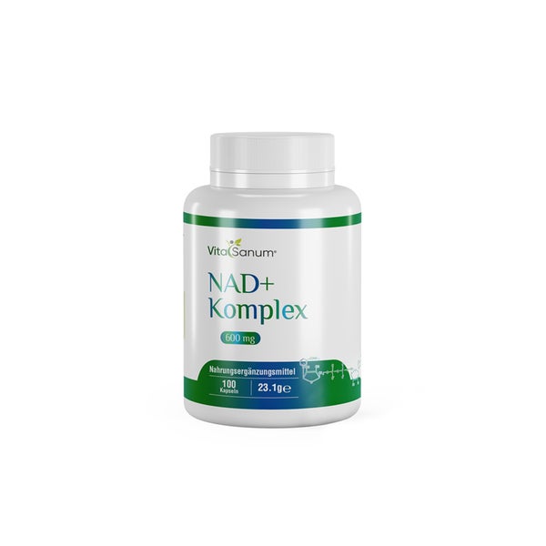VitaSanum®- NAD+ Komplex 600 mg - pro Tagesportion 100 St
