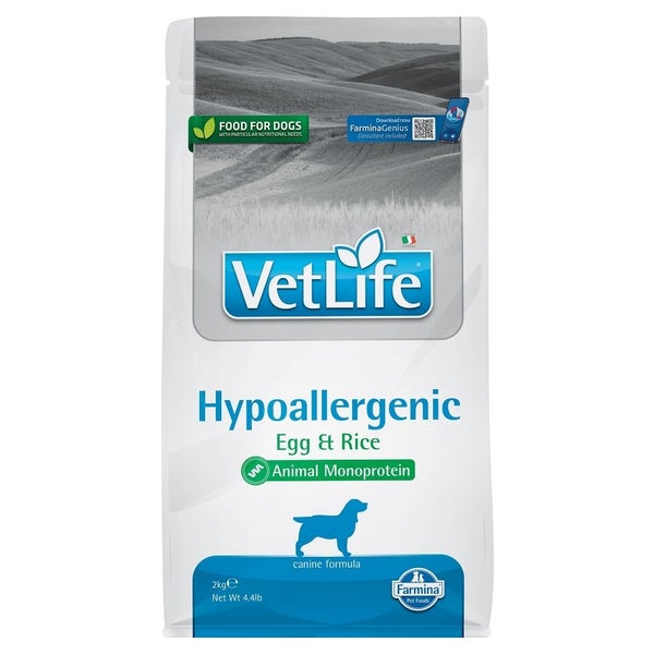 FARMINA Vet Life Hypoallergenic Egg & Rice Hund 2 kg