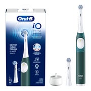 Oral-B iO Series 2 Forest Green mit Reiseetui Elektrische Zahnbürsten 1 St