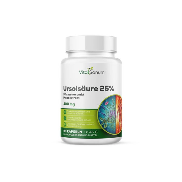 VitaSanum®- Ursolsäure 25 % aus Rosmarinus officinalis 90 St