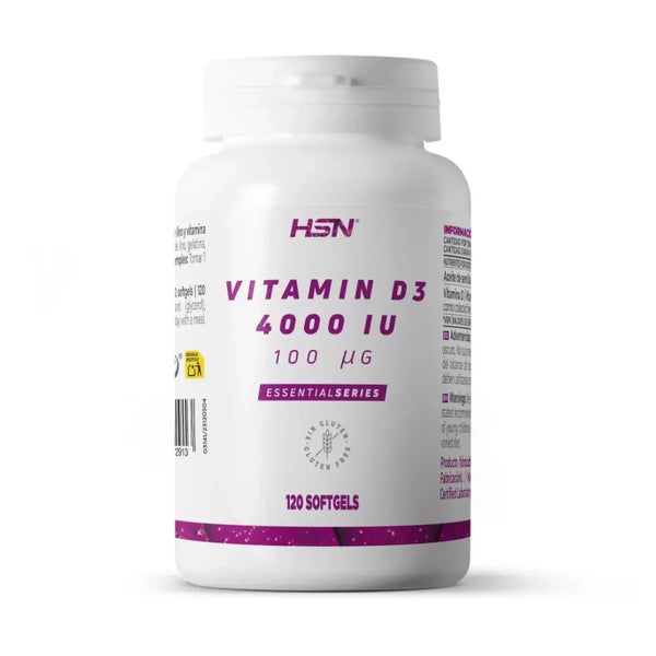VITAMIN D3 4000IU - 120 Softgels 120 St