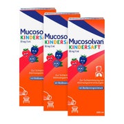 Produktabbildung: Mucosolvan® Kindersaft Dreierpack 3X100 ml