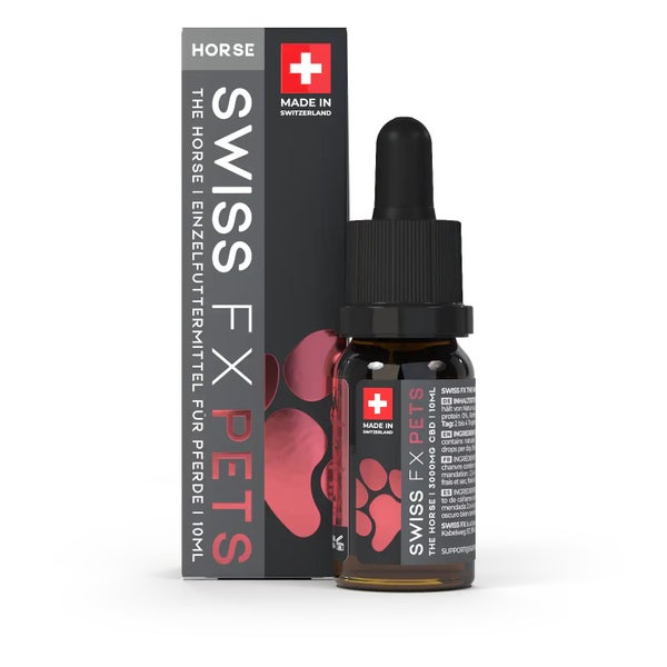 SWISS FX CBD Öl Pferd 10 ml