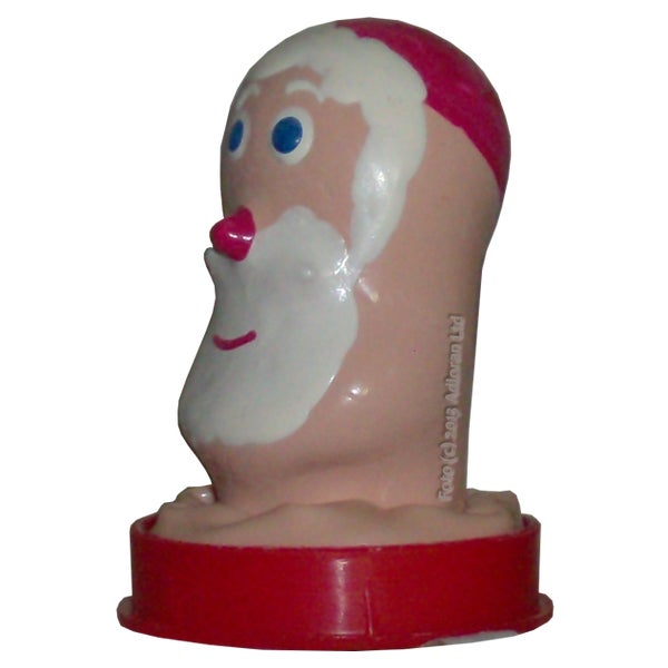 Scherzkondom «Weihnachtsmann» – handbemalt, Weihnachtszeit! (1 Stück) 1 St