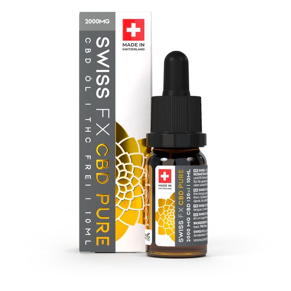 SWISS FX CBD Öl PURE 20% 10 ml