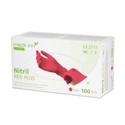 Medi-inn Classic U.hands.nitril Pf S Red Plus 100 St