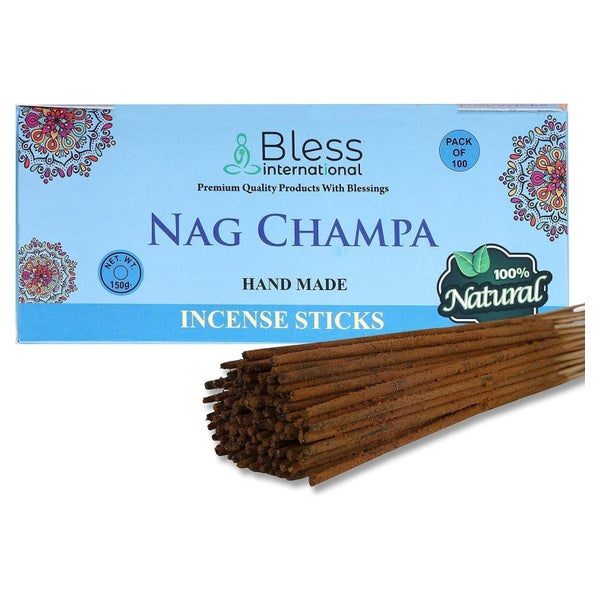 Räucherstäbchen Handgedippt Nag Champa 100 Sticks (150 GM) 1 St