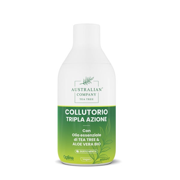 Australian Company Tea Tree Mundwasser mit Dreifachwirkung 400 ml