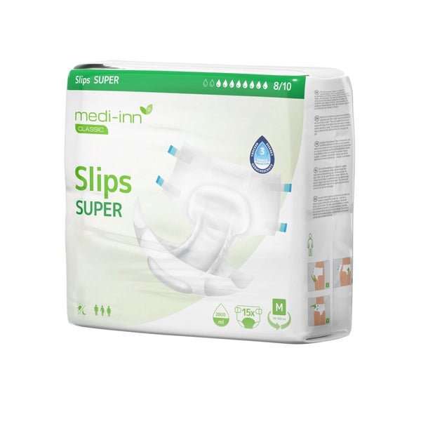 Medi-inn Classic Slips Super Gr.m 15 St