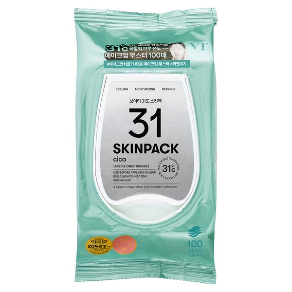 VT COSMETICS Skin Pack Sheet Mask Cica 100 St