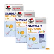 Doppelherz® system Gel-Tabs family Dreierpack 3X60 St
