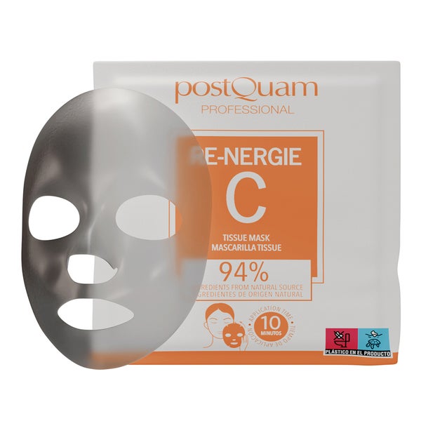 POSTQUAM SKIN CARE TISSUE MASK WITH VITAMIN C 20 ML.  .