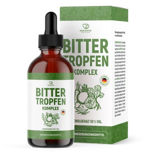 Bittertropfen | Green Nutrition | natürliche Bitterstoffe 100 ml